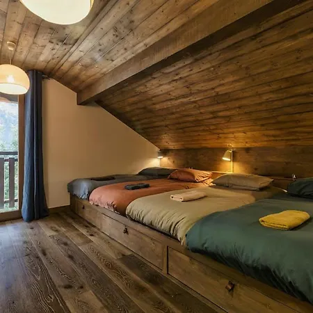 Le Murger De Luxe 240m2 6 Ch Vue Mtblanc Sauna شاليه شامونكس