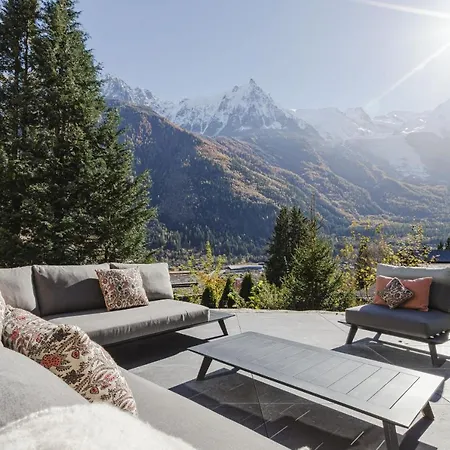 Le Murger De Luxe 240m2 6 Ch Vue Mtblanc Sauna شاليه