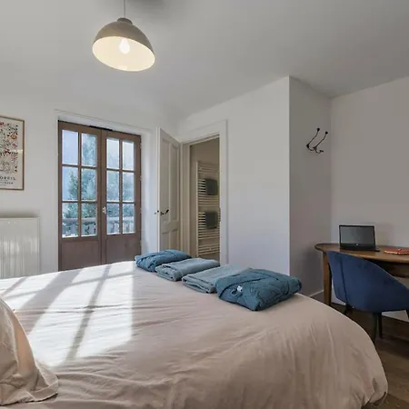 Le Murger De Luxe 240m2 6 Ch Vue Mtblanc Sauna Horská chata