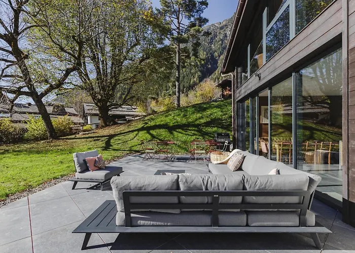Le Murger De Luxe 240m2 6 Ch Vue Mtblanc Sauna 霞慕尼