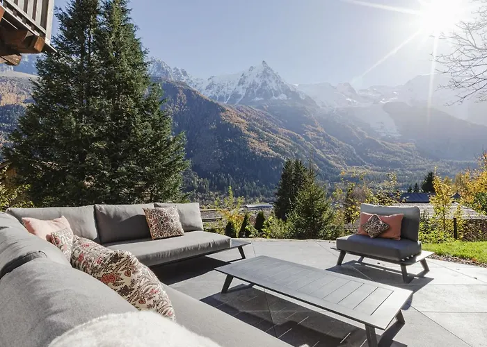 Le Murger De Luxe 240m2 6 Ch Vue Mtblanc Sauna 木屋